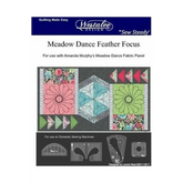 Westalee Template Set Meadow Dance Feather Focus